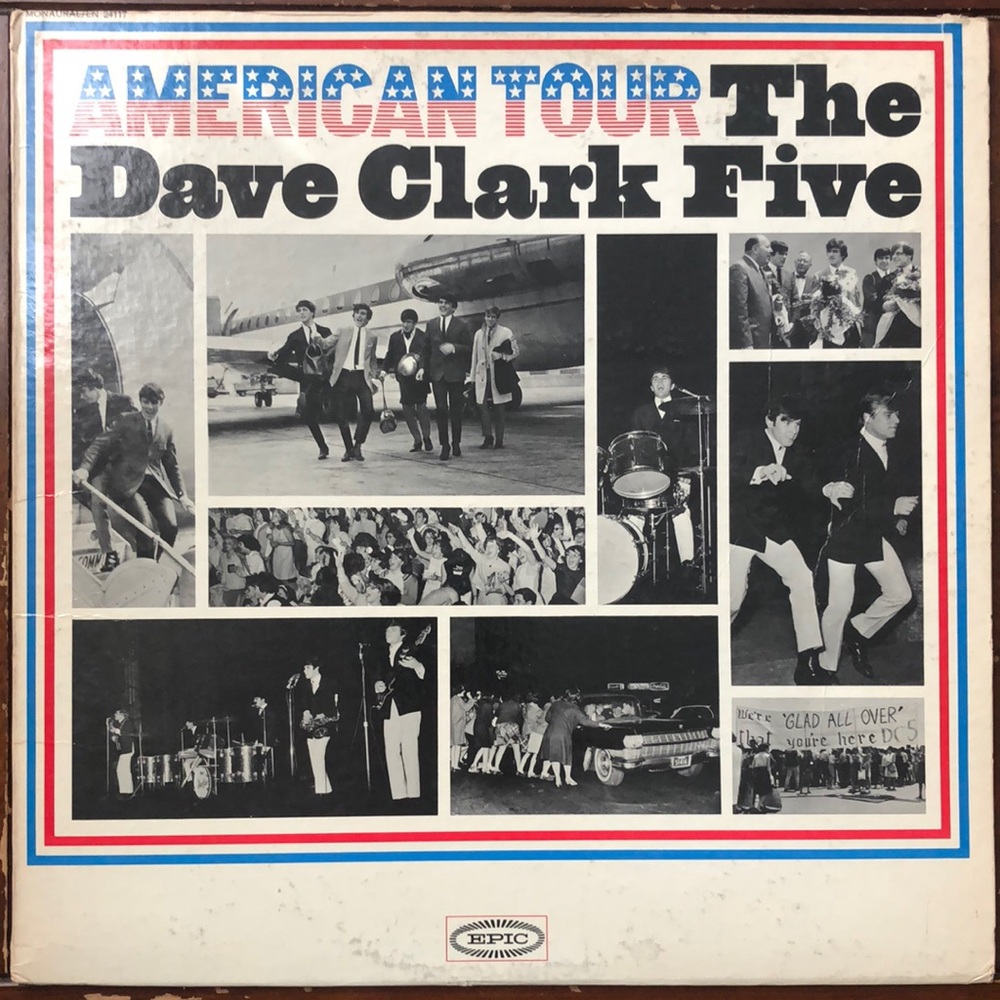 The Dave Clark Five American Tour Vinyl Lp '64
